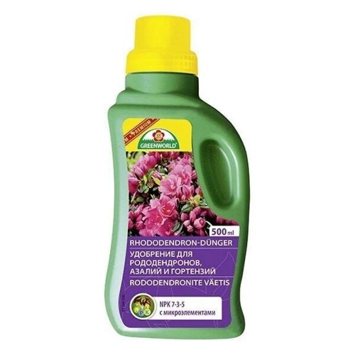 Rododendron, asalea, hortensia väetis ASB Greenworld 500 ml